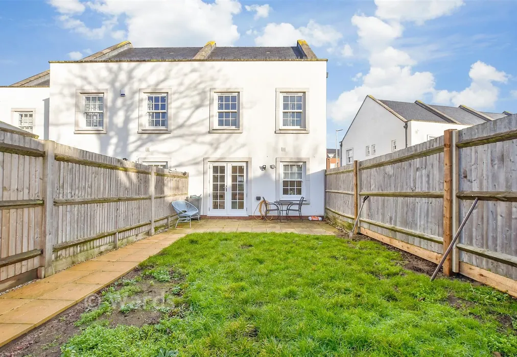 Rear Elevation - Clarence Road, Herne Bay, Kent - Wards of Kent