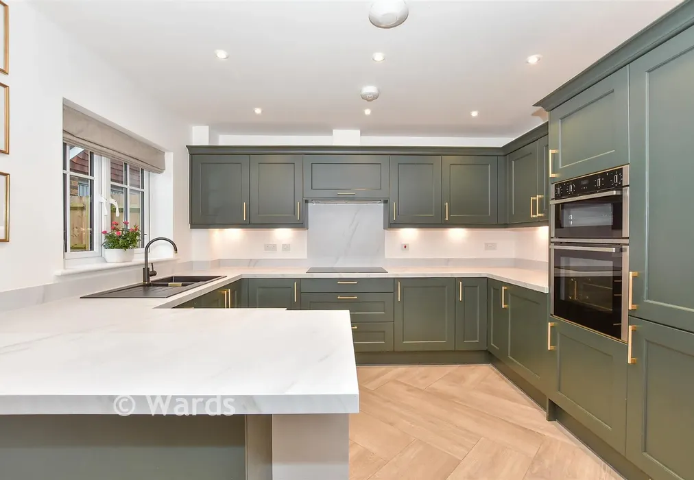 Kitchen - Millers Field, Loose, Kent - Wards of Kent