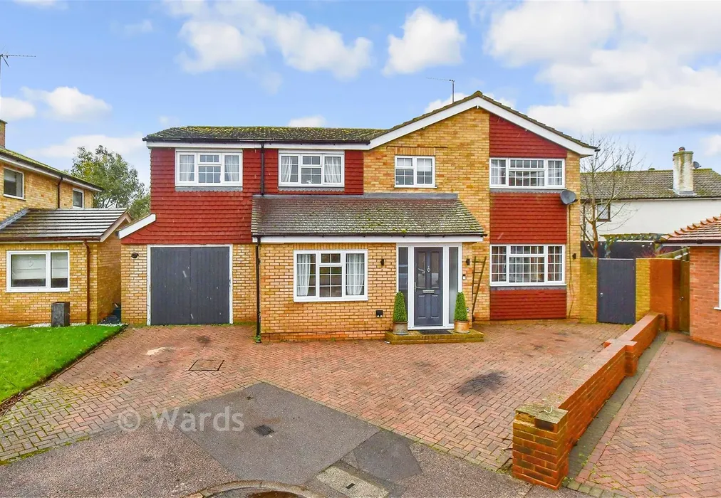 Front - Crown Acres, East Peckham, Tonbridge, Kent - Wards of Kent