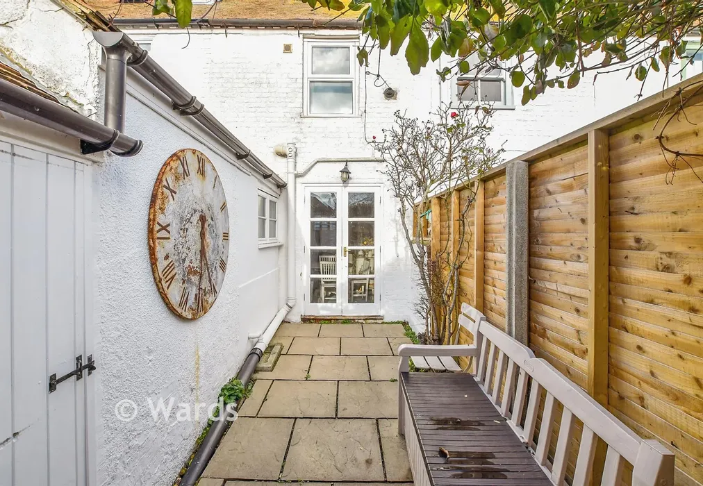 Rear Garden - Waterloo Road, Whitstable, Kent - Wards of Kent