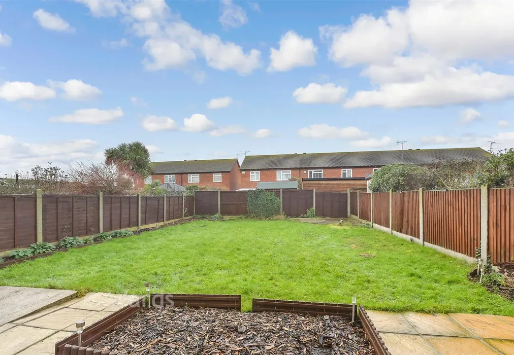 Rear Garden - Cornwall Road, Herne Bay, Kent - Wards of Kent