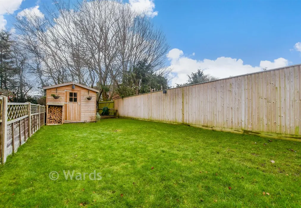 Rear Garden - Christchurch Road, Ashford, Kent - Wards of Kent
