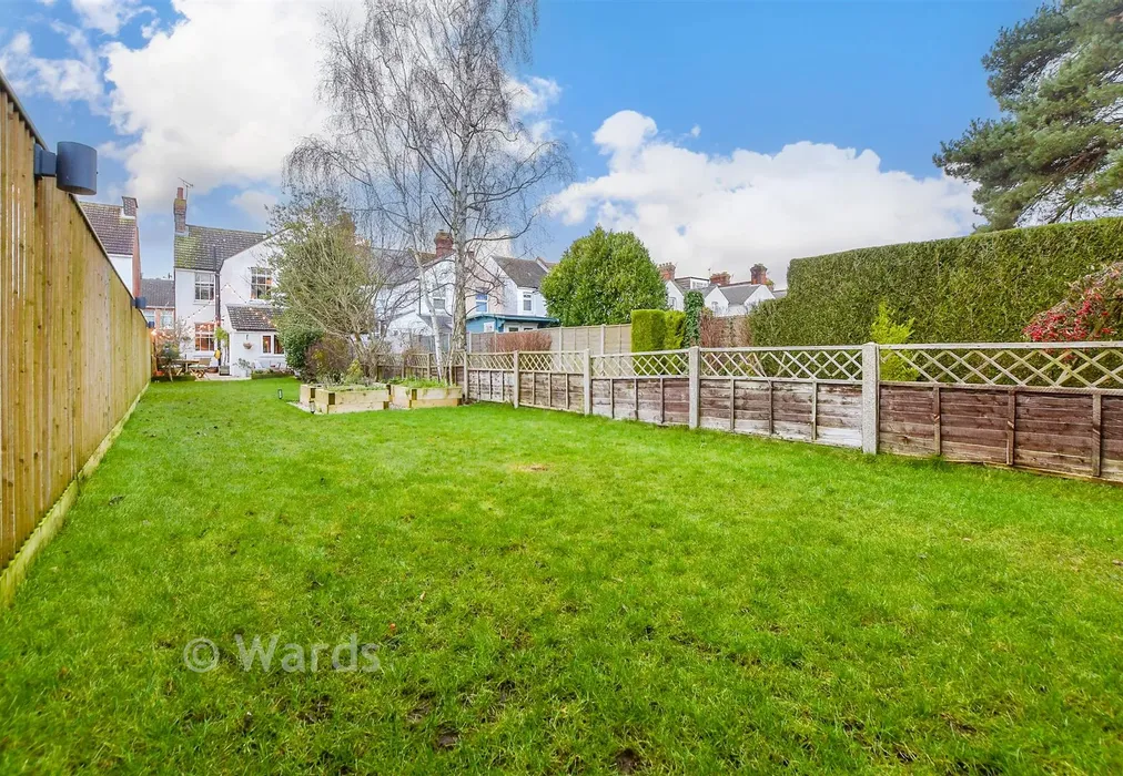 Rear Garden - Christchurch Road, Ashford, Kent - Wards of Kent