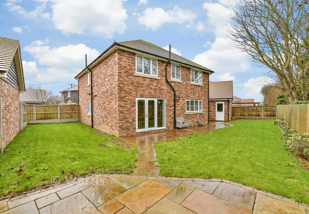Rear Elevation - The Meadows, Manston, Ramsgate, Kent - Wards of Kent
