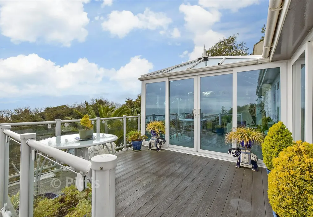 Patio / Decking - Gills Cliff Road, Ventnor, Isle of Wight - Wards of Kent