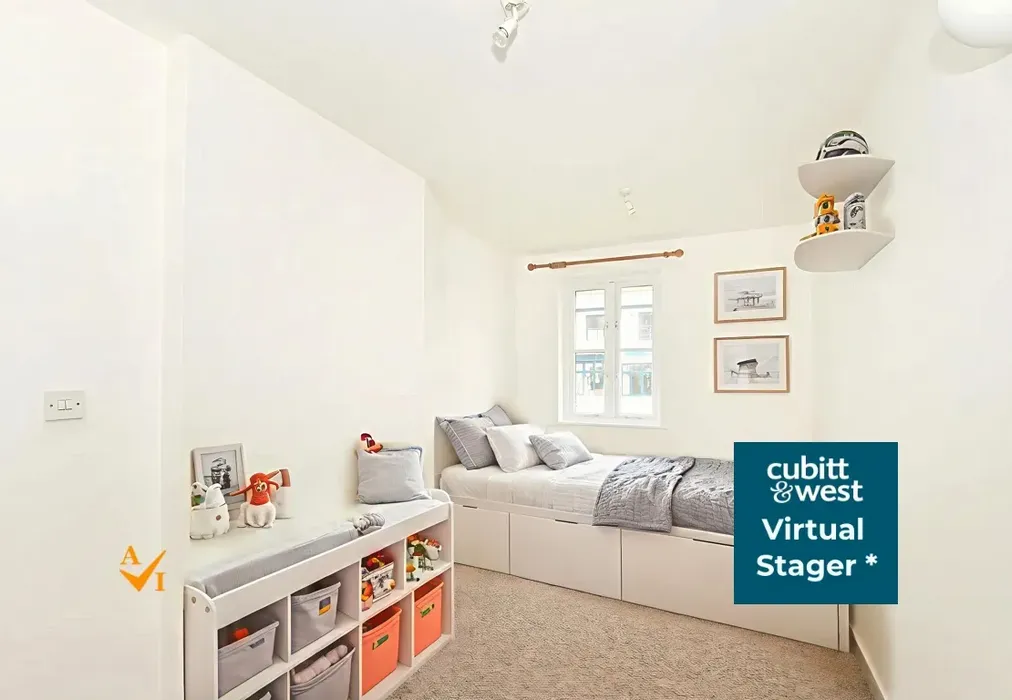 Bedroom 1 (Contemporary style) - Framfield Road, Uckfield, East Sussex - Wards of Kent