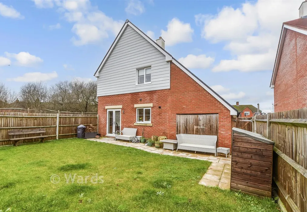 Rear Elevation - Ransley Field, High Halden, Ashford, Kent - Wards of Kent