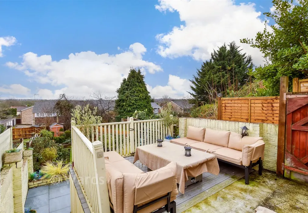 Rear Garden - Milton Street, Maidstone, Kent - Wards of Kent