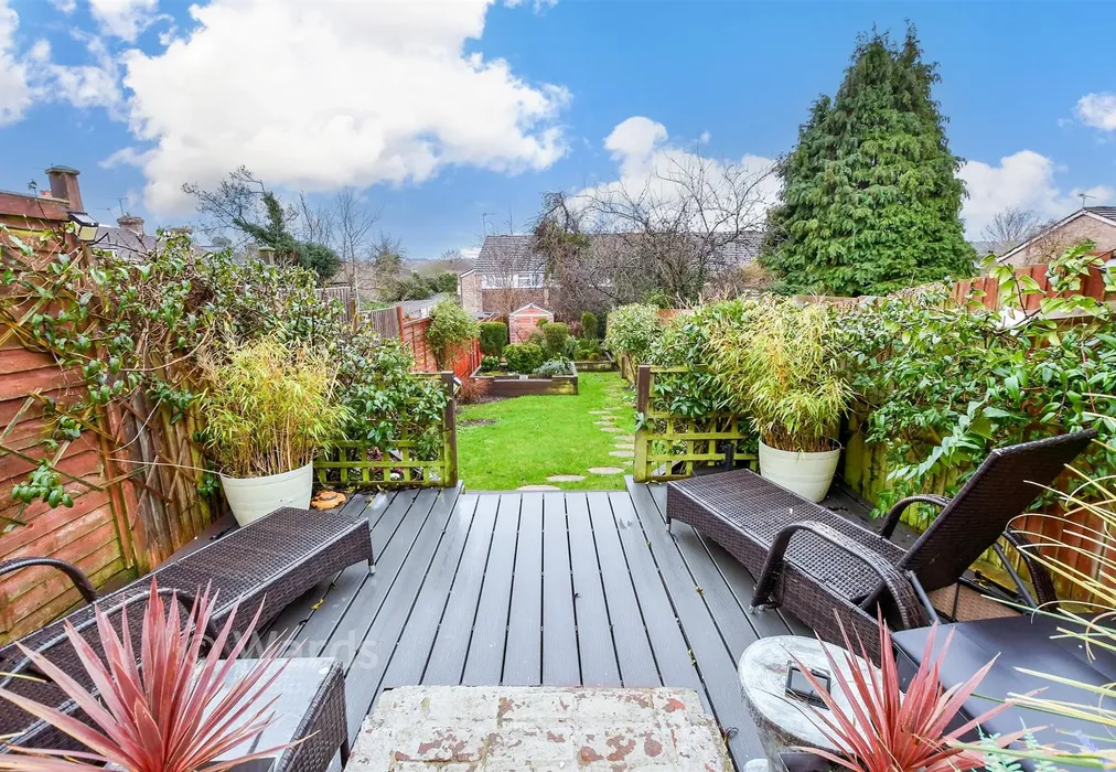 Rear Garden - Milton Street, Maidstone, Kent - Wards of Kent
