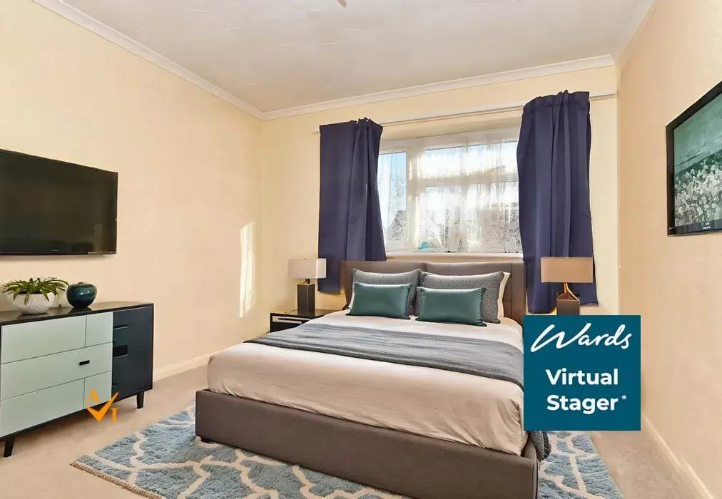 Bedroom 2 (Modern style) - Coombe Drive, Sittingbourne, Kent - Wards of Kent