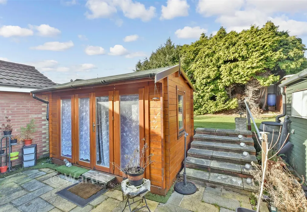 Rear Garden - Coombe Drive, Sittingbourne, Kent - Wards of Kent