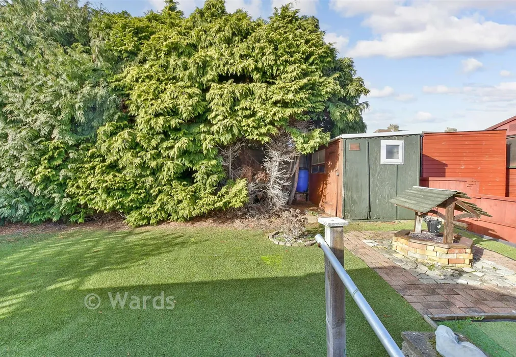 Rear Garden - Coombe Drive, Sittingbourne, Kent - Wards of Kent