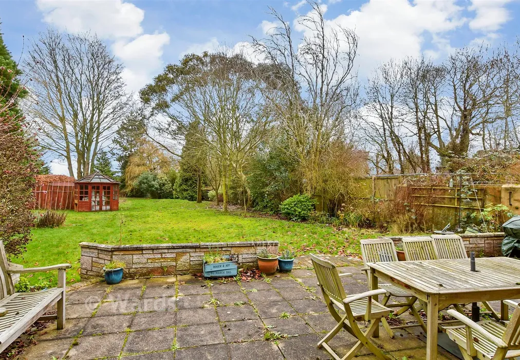 Rear Garden - Ashford Road, Faversham, Kent - Wards of Kent