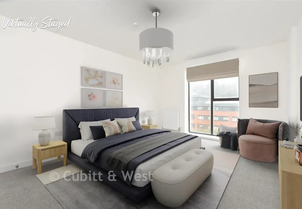Bedroom - Albion Yard, Brook Road, Redhill, Surrey - Wards of Kent