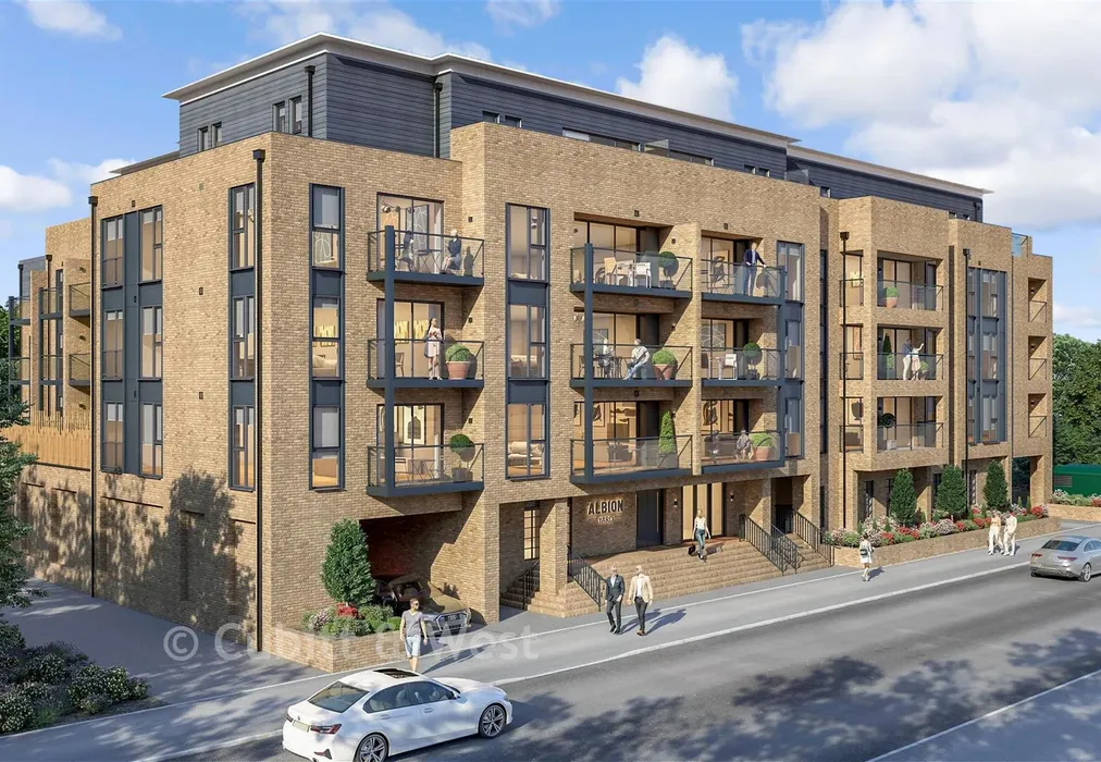 External Day - Albion Yard, Brook Road, Redhill, Surrey - Wards of Kent