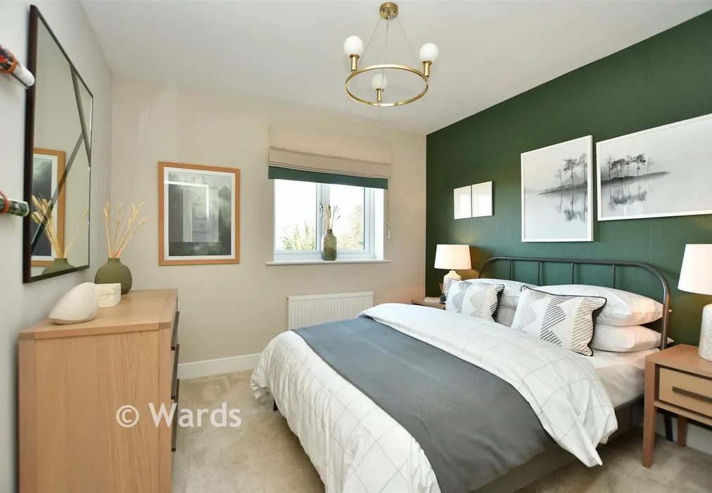Bedroom 2 - Ham Road, Faversham Lakes, Faversham, Kent - Wards of Kent