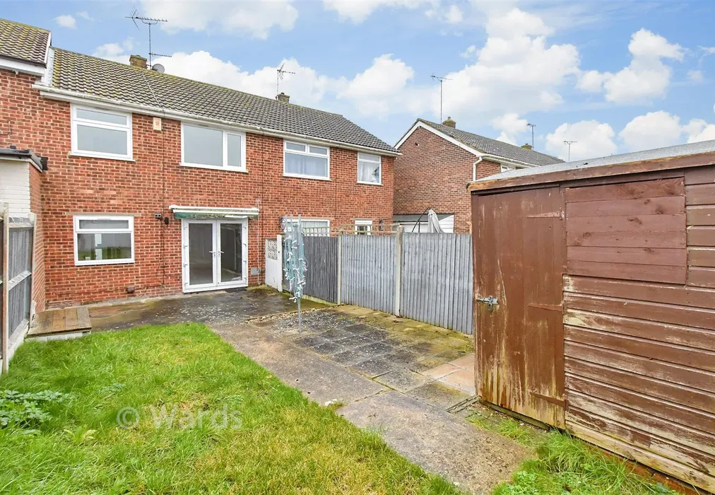 Rear Garden - Fairfield Road, Ramsgate, Kent - Wards of Kent