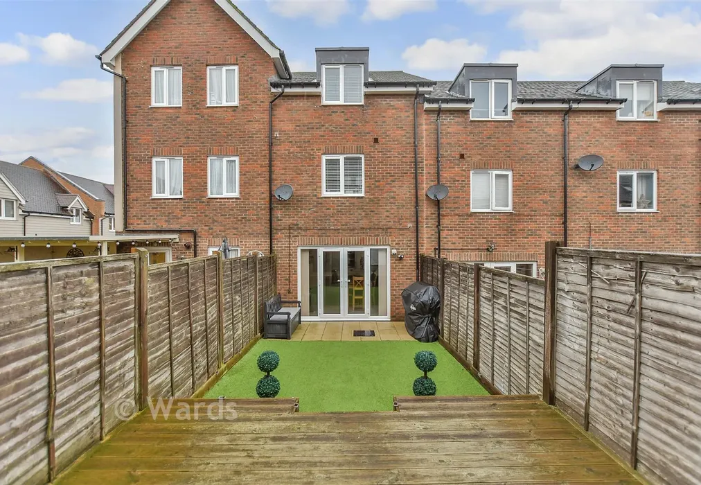 Rear Elevation - Buttercup Avenue, Minster On Sea, Sheerness, Kent - Wards of Kent