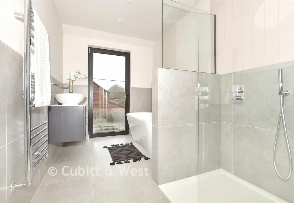 Bathroom - Cantilever House, Vicarage Road, Crawley Down, West Sussex - Wards of Kent