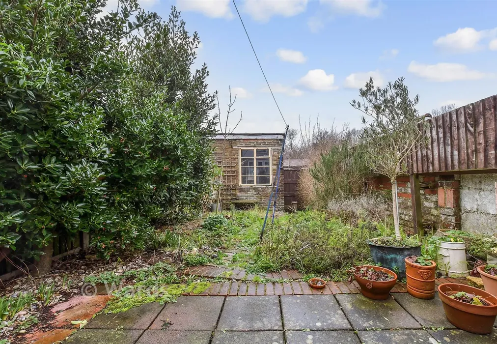 Rear Garden - Mayers Road, Walmer, Deal, Kent - Wards of Kent