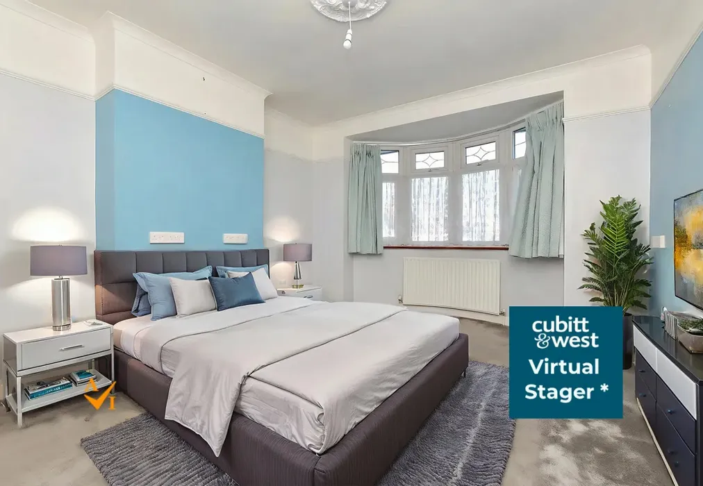 Bedroom 1 (Modern style) - Headley Avenue, Wallington, Surrey - Wards of Kent