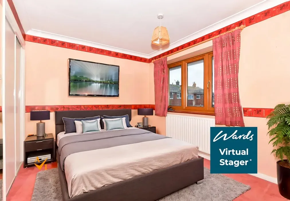 Bedroom 2 (Modern style) - Heron Road, Larkfield, Aylesford, Kent - Wards of Kent