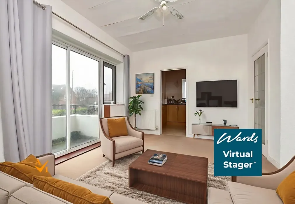 Lounge (Contemporary style) - Northumberland Avenue, Cliftonville, Margate, Kent - Wards of Kent