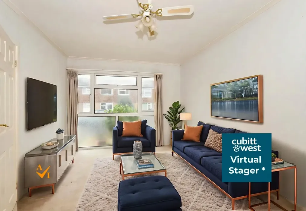 Lounge (Modern style) - Grove Road, Lingfield, Surrey - Wards of Kent