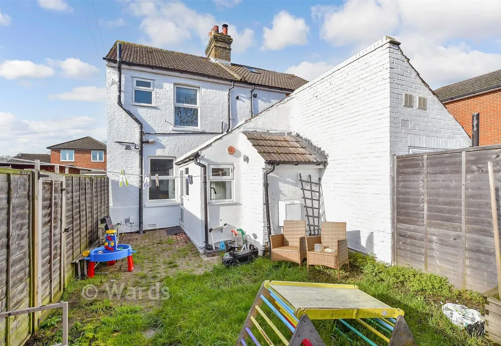 Rear Elevation - Birling Road, Snodland, Kent - Wards of Kent