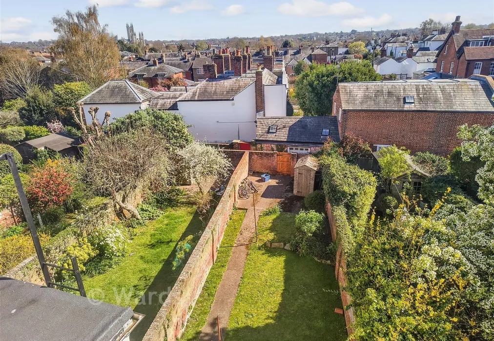 Rear Views - London Road, Canterbury, Kent - Wards of Kent