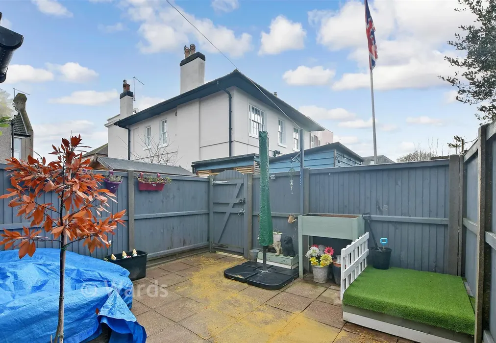 Rear Garden - Avenue Road, Herne Bay, Kent - Wards of Kent
