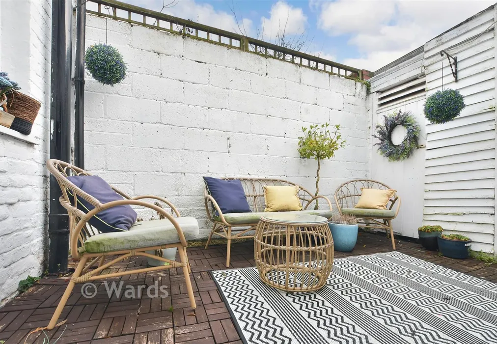 Rear Garden - The Street, Ash, Canterbury, Kent - Wards of Kent