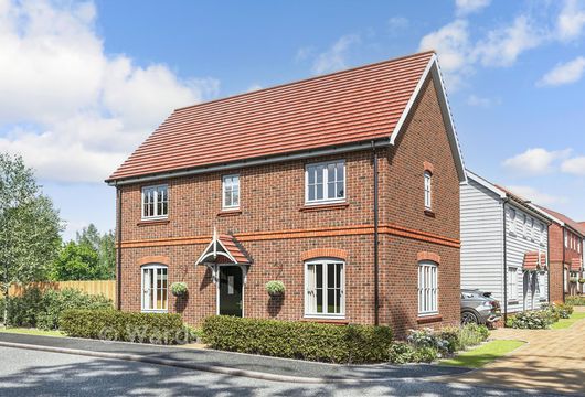 Taunton Avenue, Golding Homes (New Homes), Maidstone, Kent - Wards of Kent