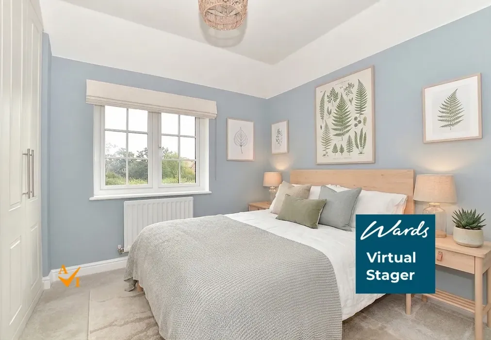 Bedroom 2 (Nordic style) - Great Threads, Staplehurst, Kent - Wards of Kent