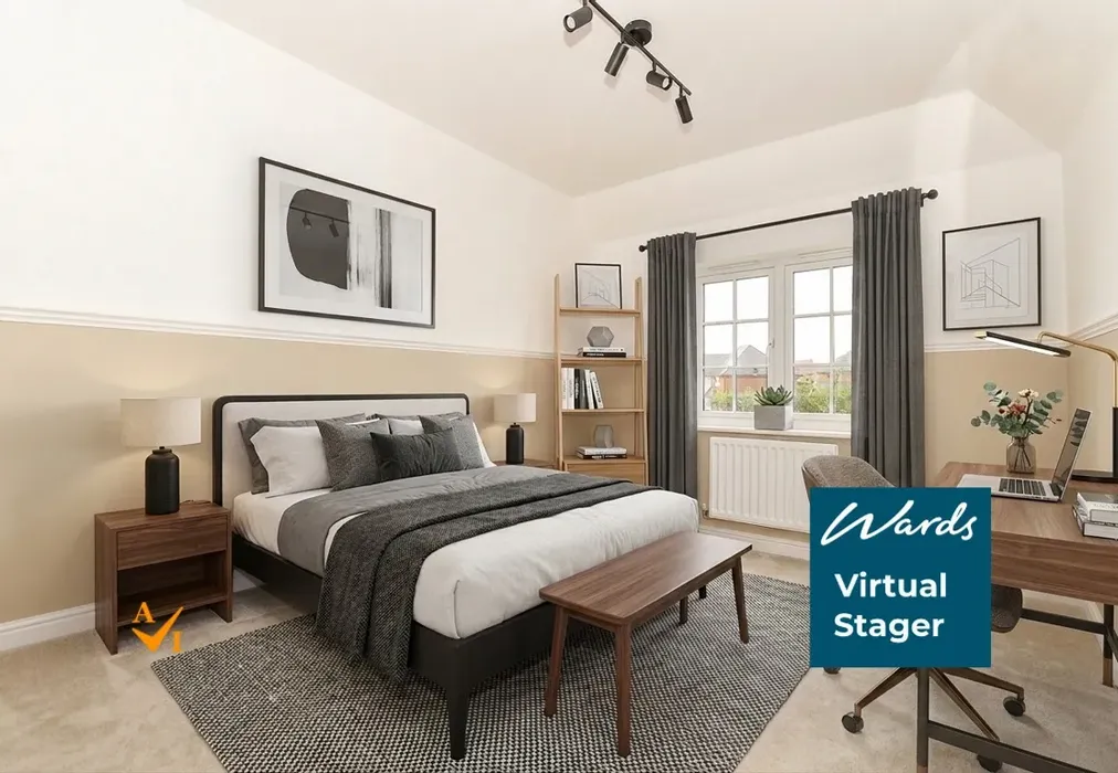 Bedroom 3 (Modern style) - Great Threads, Staplehurst, Kent - Wards of Kent