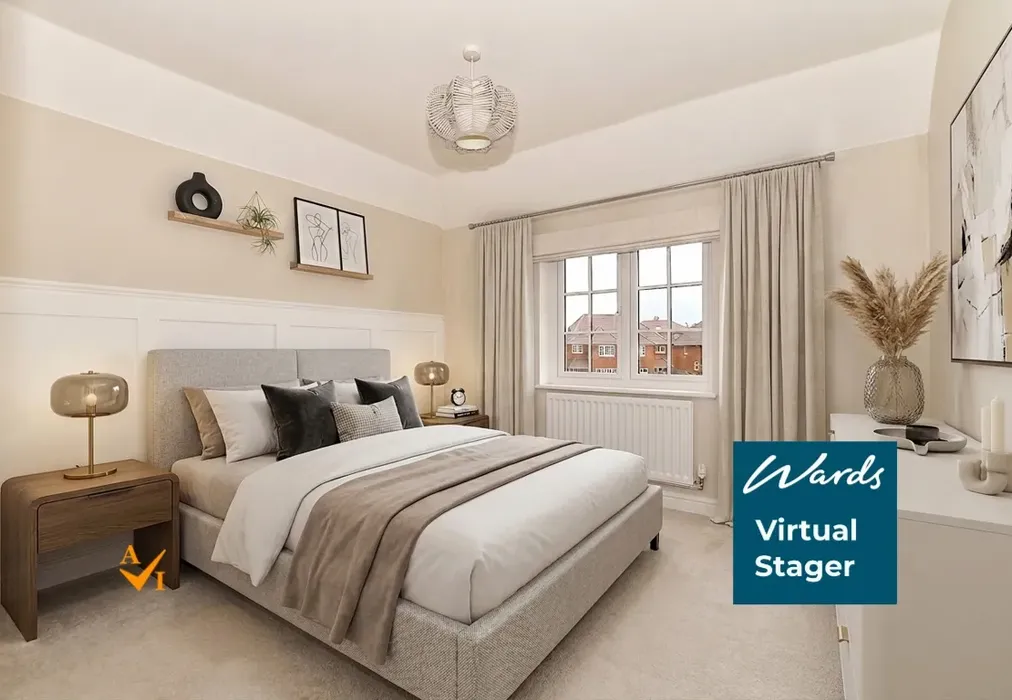 Bedroom 1 (Contemporary style) - Great Threads, Staplehurst, Kent - Wards of Kent