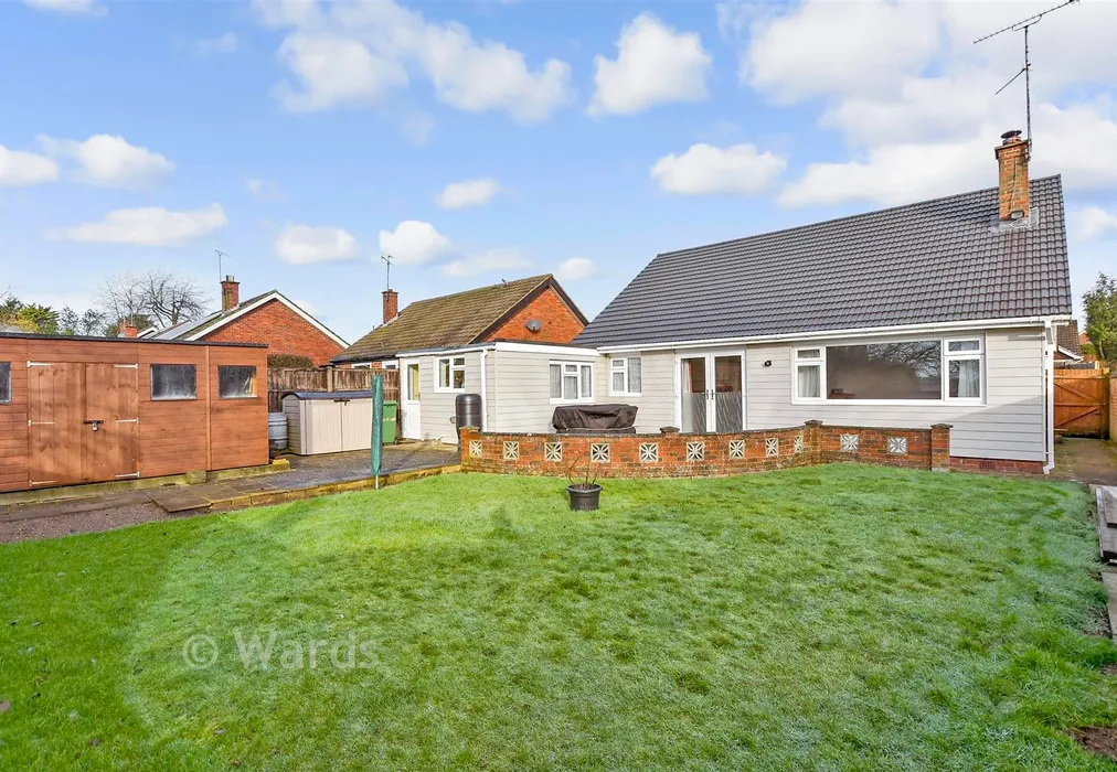 Rear Elevation - Nursery Avenue, Bearsted, Maidstone, Kent - Wards of Kent