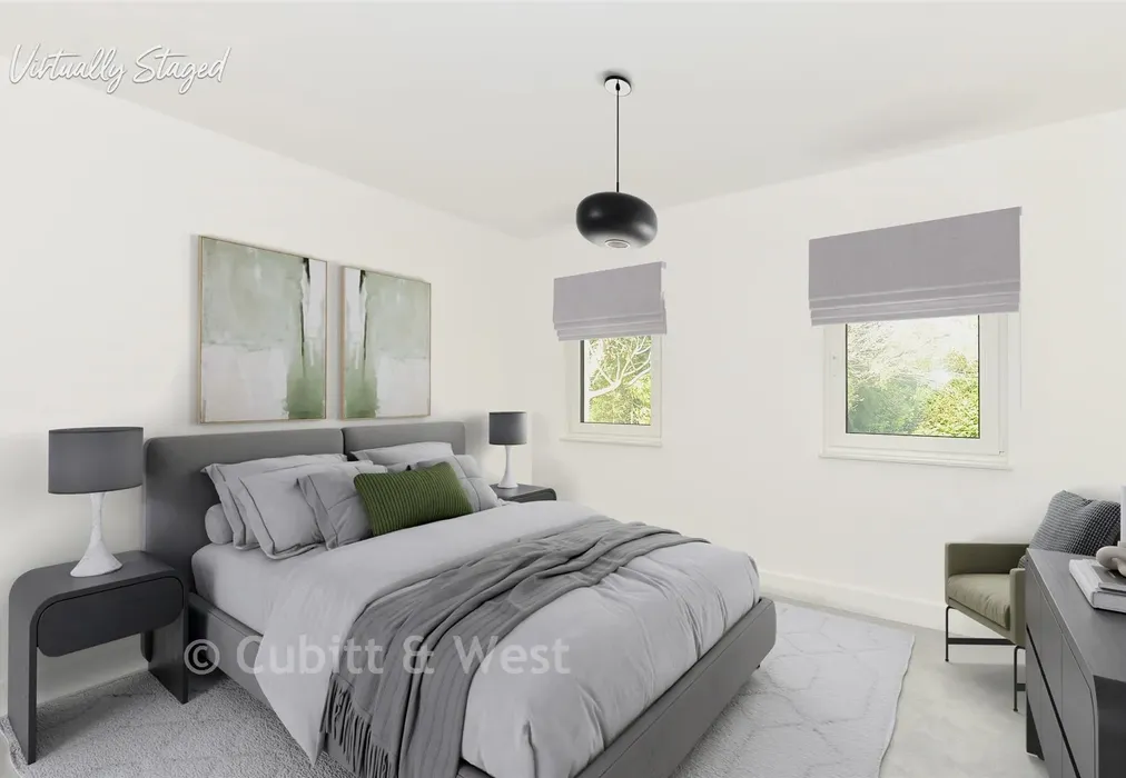 Staged Bedroom 2 - Loxford Road, Caterham, Surrey - Wards of Kent