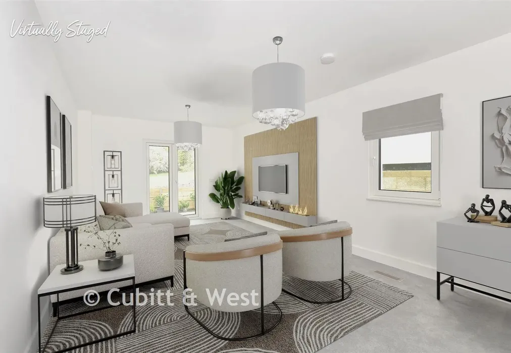 Staged Lounge - Loxford Road, Caterham, Surrey - Wards of Kent