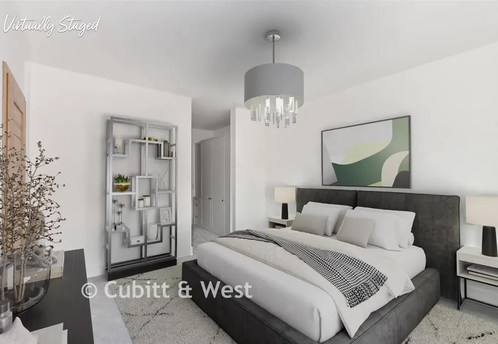 Staged Bedroom 1 - Loxford Road, Caterham, Surrey - Wards of Kent
