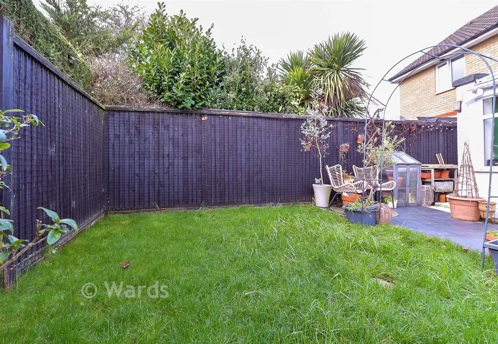 Rear Garden - Burdens, Headcorn, Ashford, Kent - Wards of Kent