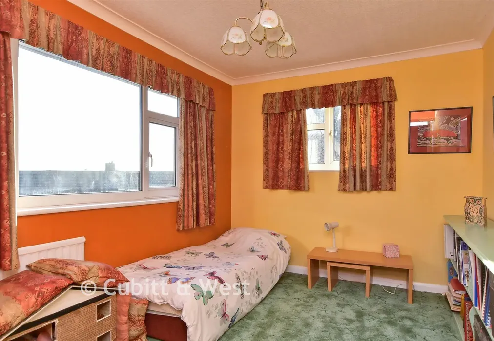 Bedroom 2 - Falmer Road, Woodingdean, Brighton, East Sussex - Wards of Kent