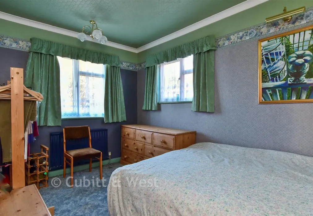 Bedroom 3 - Falmer Road, Woodingdean, Brighton, East Sussex - Wards of Kent