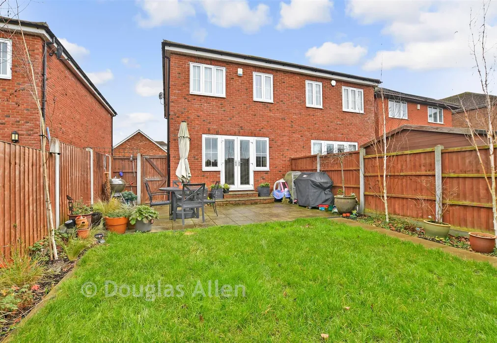 Rear Elevation - Elverston Side, Laindon, Basildon, Essex - Wards of Kent