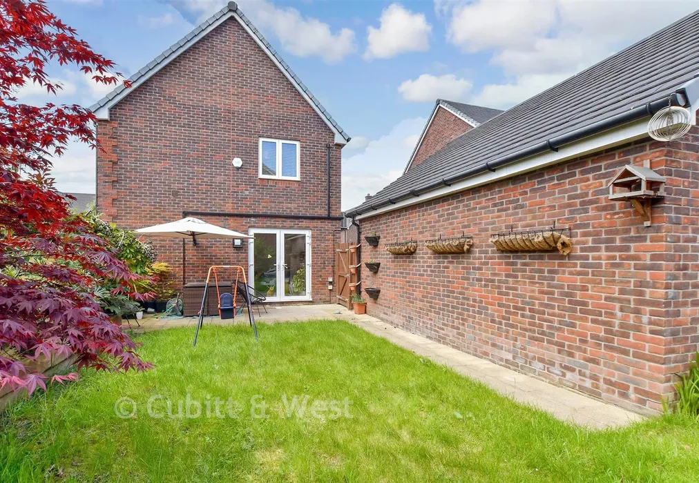 Rear Elevation - Eames Way, Crawley, West Sussex - Wards of Kent