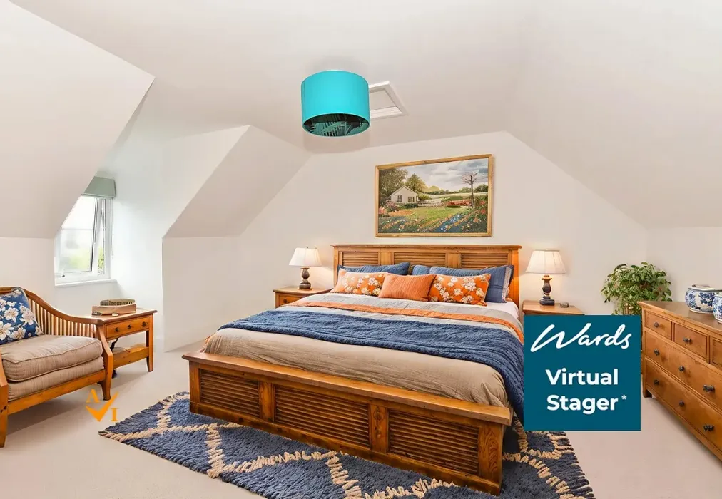 Bedroom 1 (Farmhouse style) - Park View Terrace, Tenterden, Kent - Wards of Kent