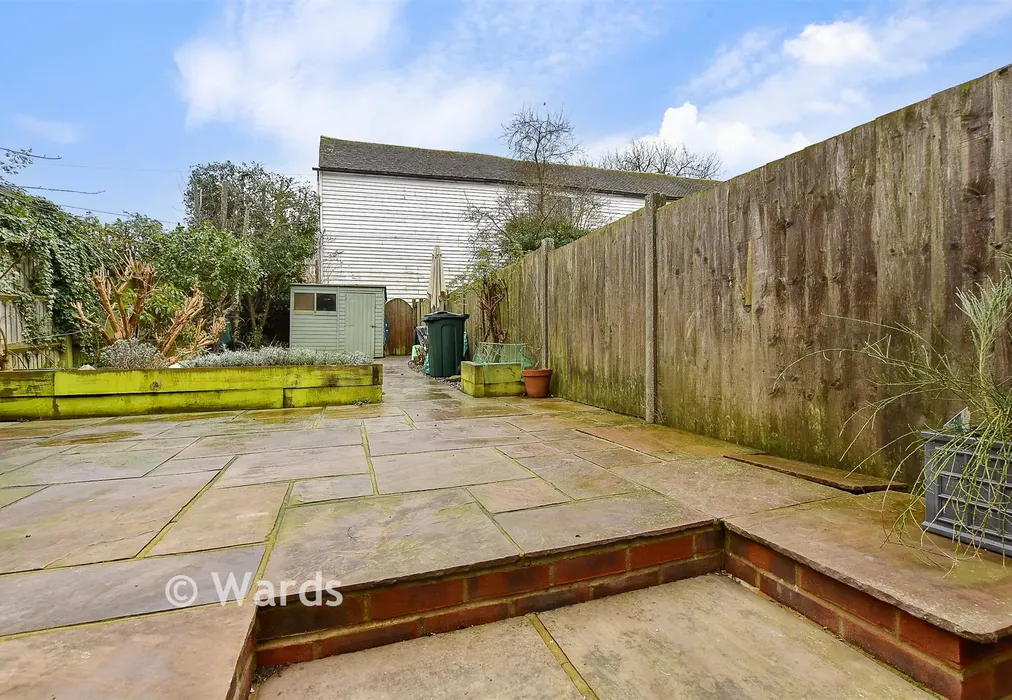 Patio / Decking - Park View Terrace, Tenterden, Kent - Wards of Kent