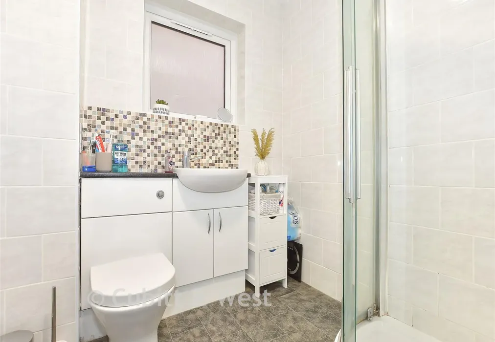 Shower Room - Franklynn Road, Haywards Heath, West Sussex - Wards of Kent