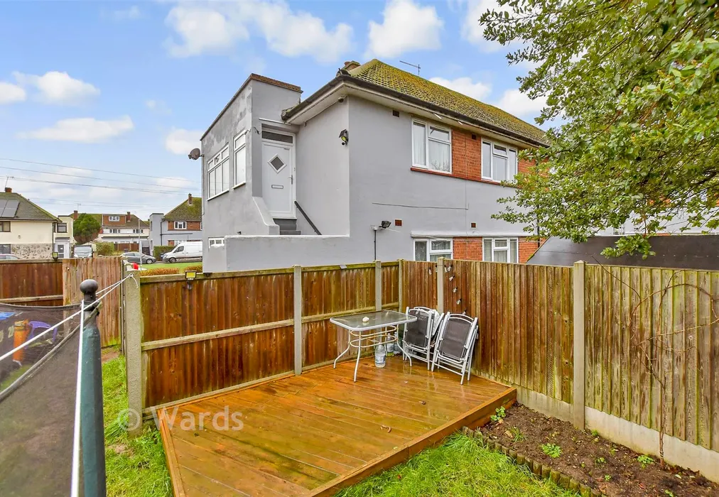 Rear Elevation - Princess Margaret Avenue, Ramsgate, Kent - Wards of Kent