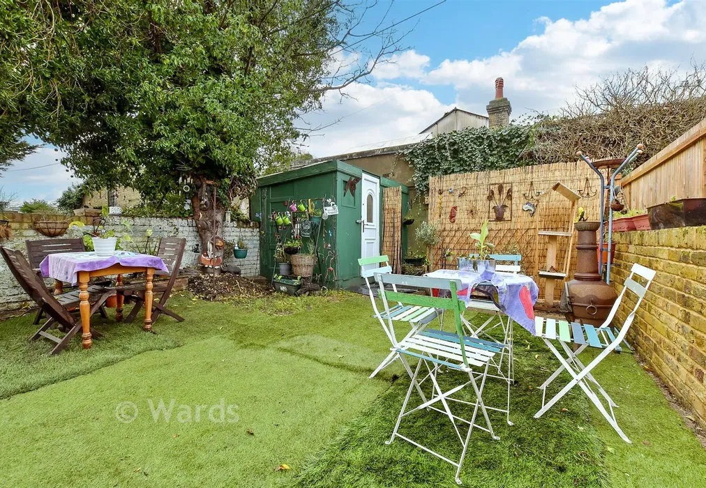 Rear Garden - Norfolk Road, Cliftonville, Margate, Kent - Wards of Kent